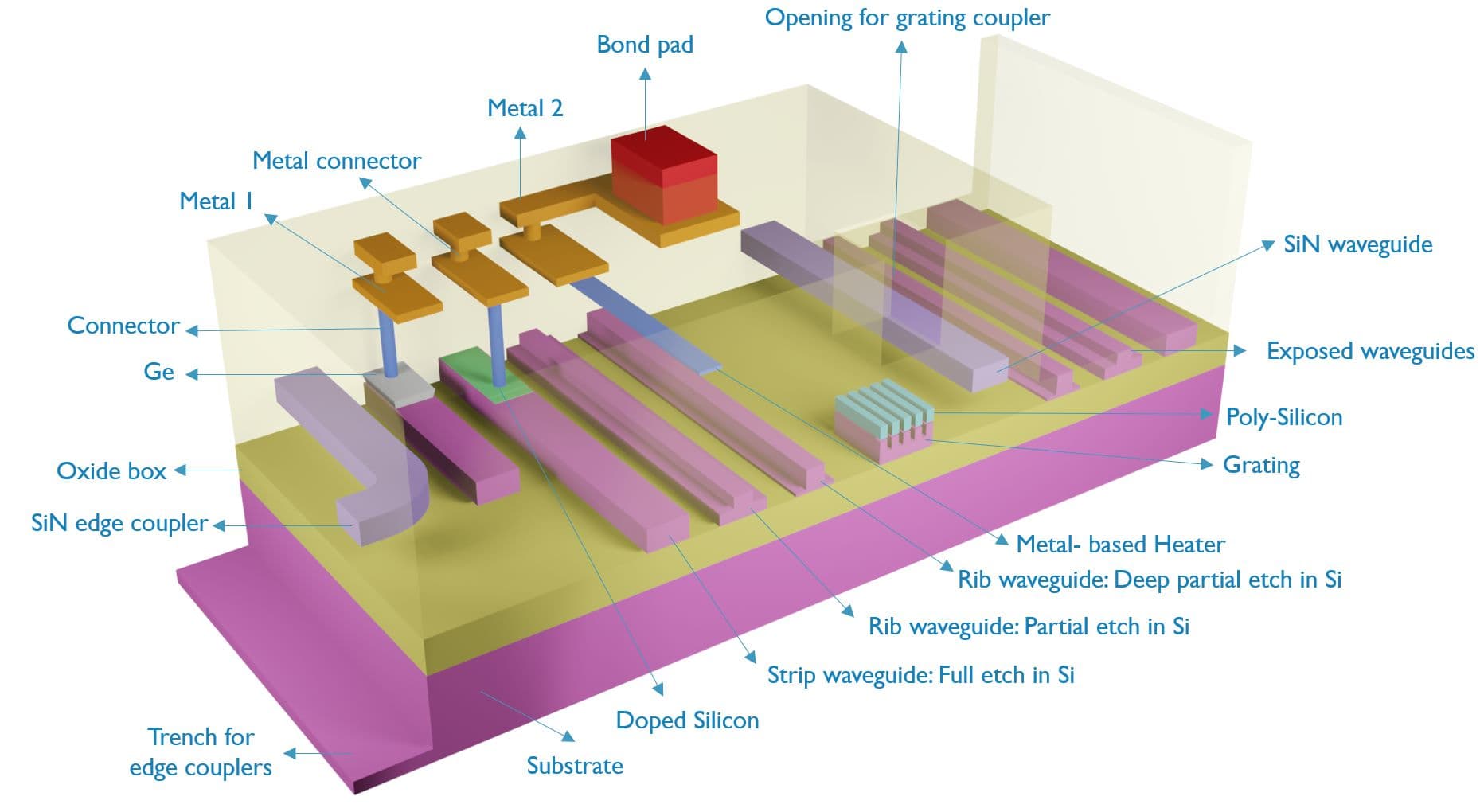 iSiPP50G cross section