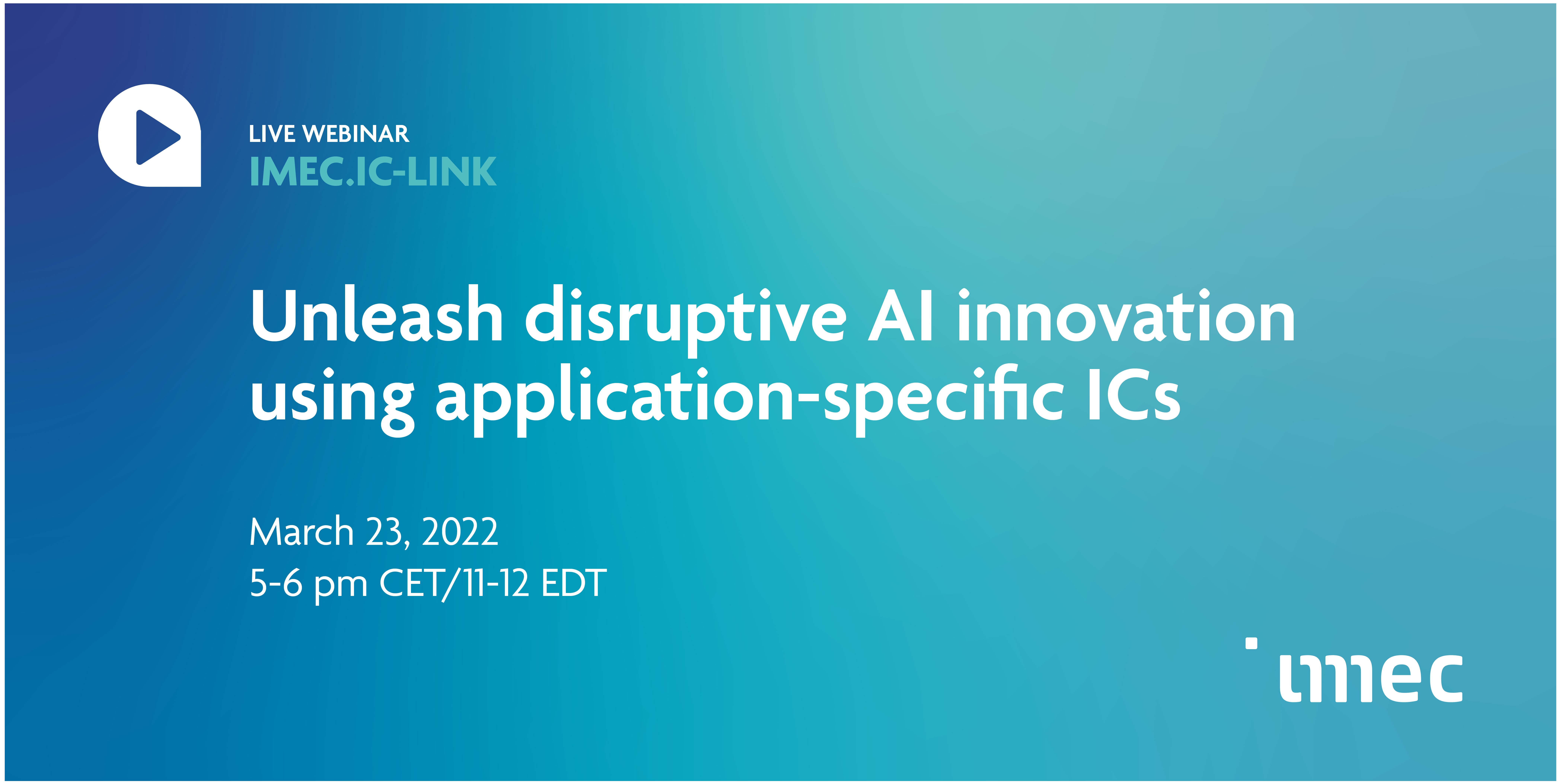 Unleash disruptive AI innovation using application-specific ICs | IC-Link